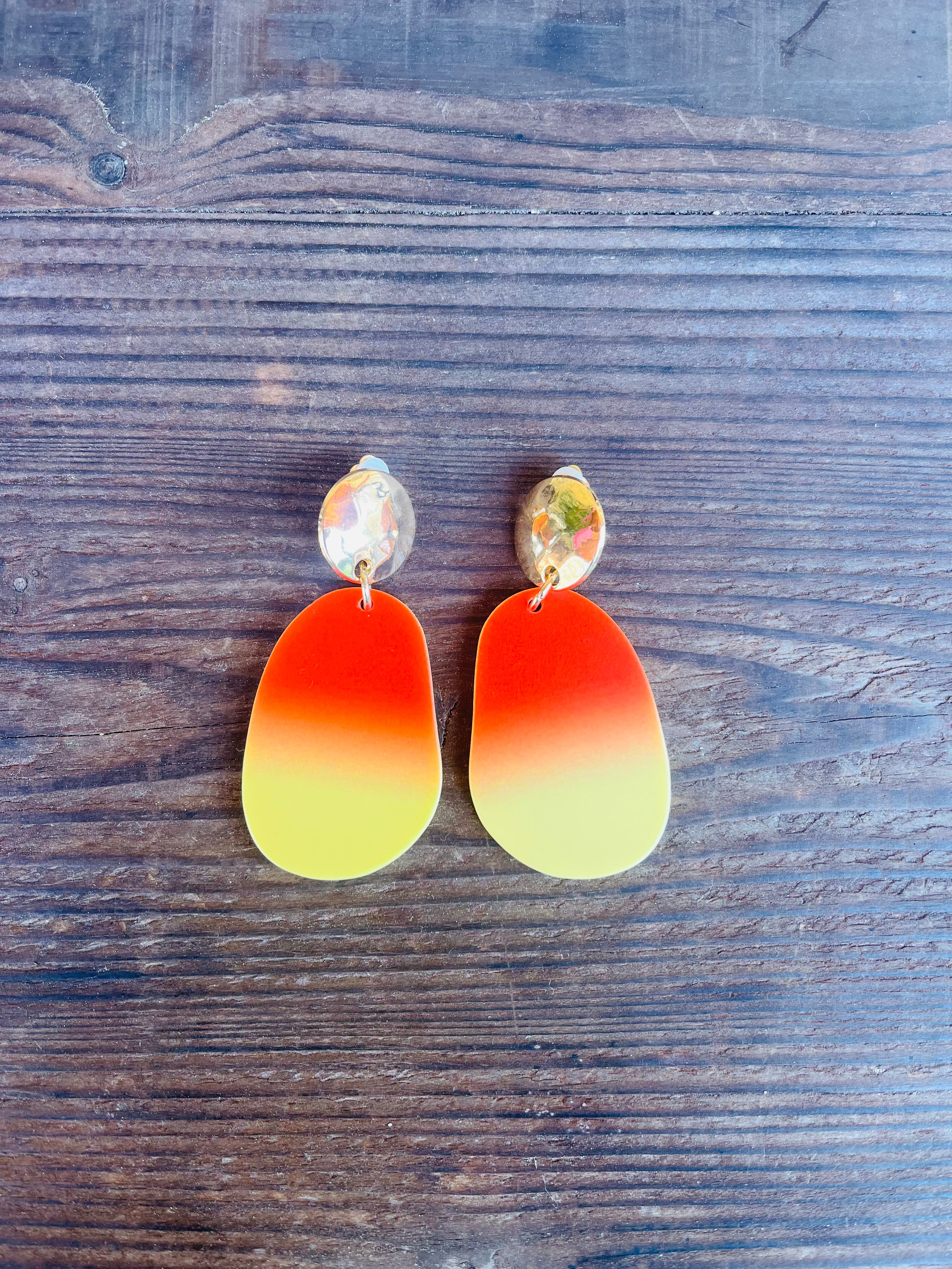 Boucles d’oreilles clips avec divers coloris 🌈