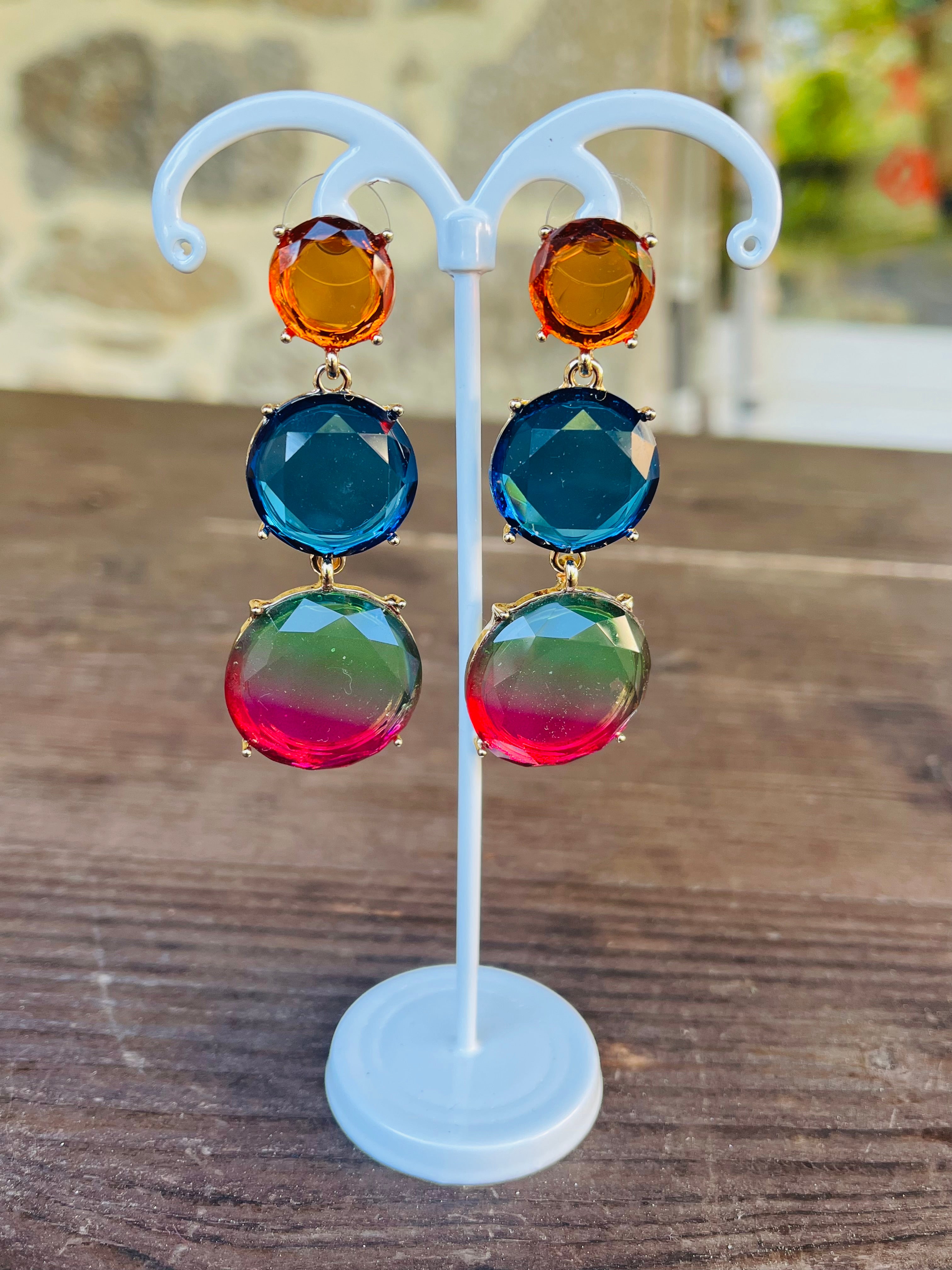 Boucles d’oreilles Leontine