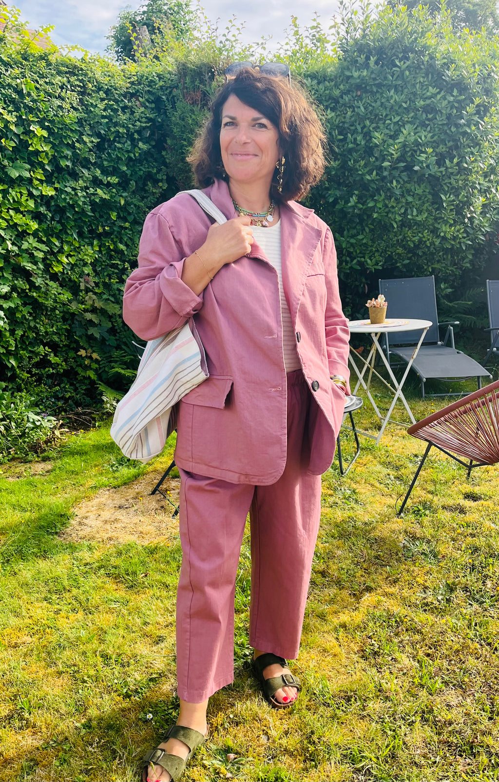 Tailleur pantalon oversize Johanna Paris